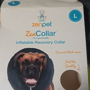 ZenPet ZenCollar Inflatable Recovery Collar, Large